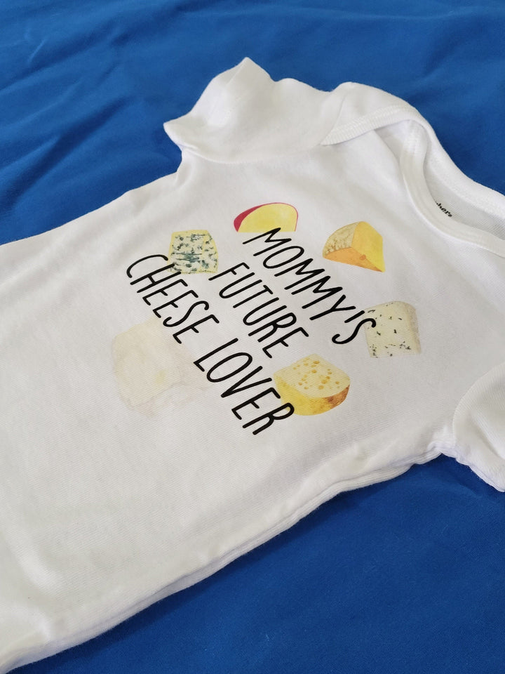 Cheese Lover - Baby Boy Girl Clothes Infant Bodysuit Funny Cute Newborn Onesie