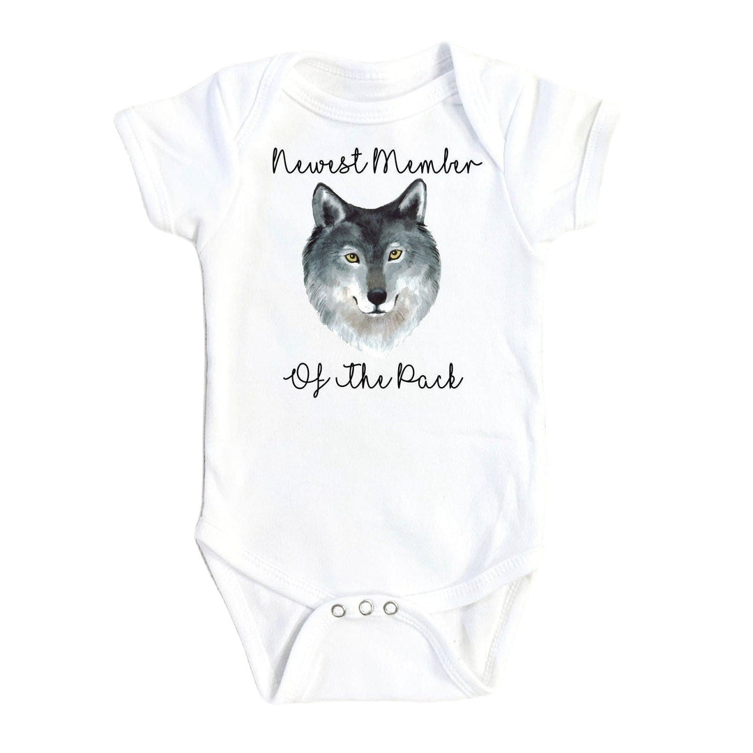 Wolf Pack - Baby Boy Girl Clothes Infant Bodysuit Funny Cute Newborn 1C Onesie