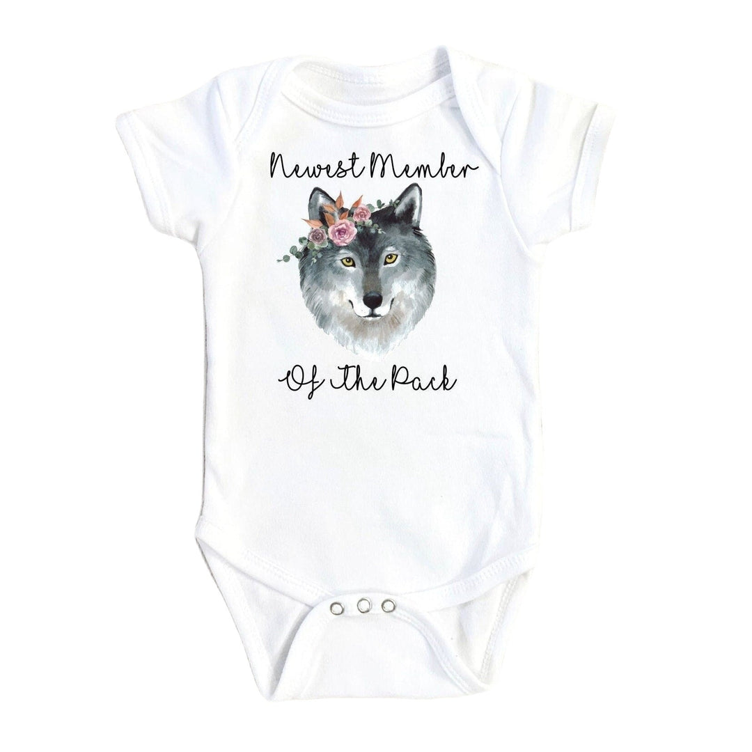 Wolf Pack - Baby Boy Girl Clothes Infant Bodysuit Funny Cute Newborn 1B Onesie