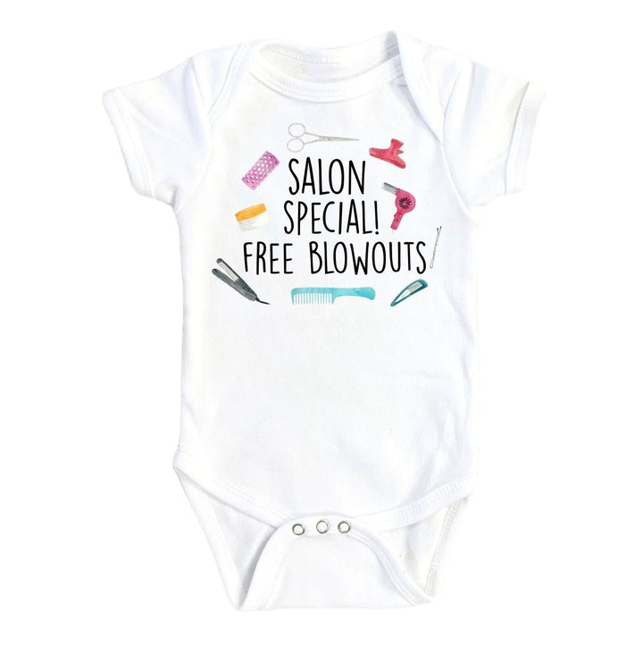 Salon Blowouts - Baby Boy Girl Clothes Infant Bodysuit Funny Cute Newborn Onesie