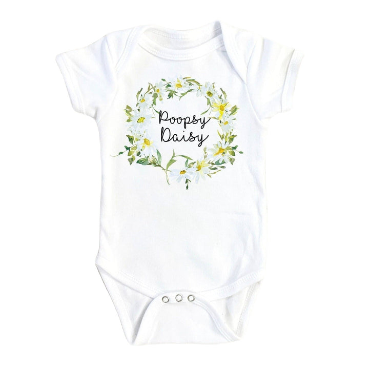 Poopsy Daisy - Baby Boy Girl Clothes Infant Bodysuit Funny Cute Newborn Onesie