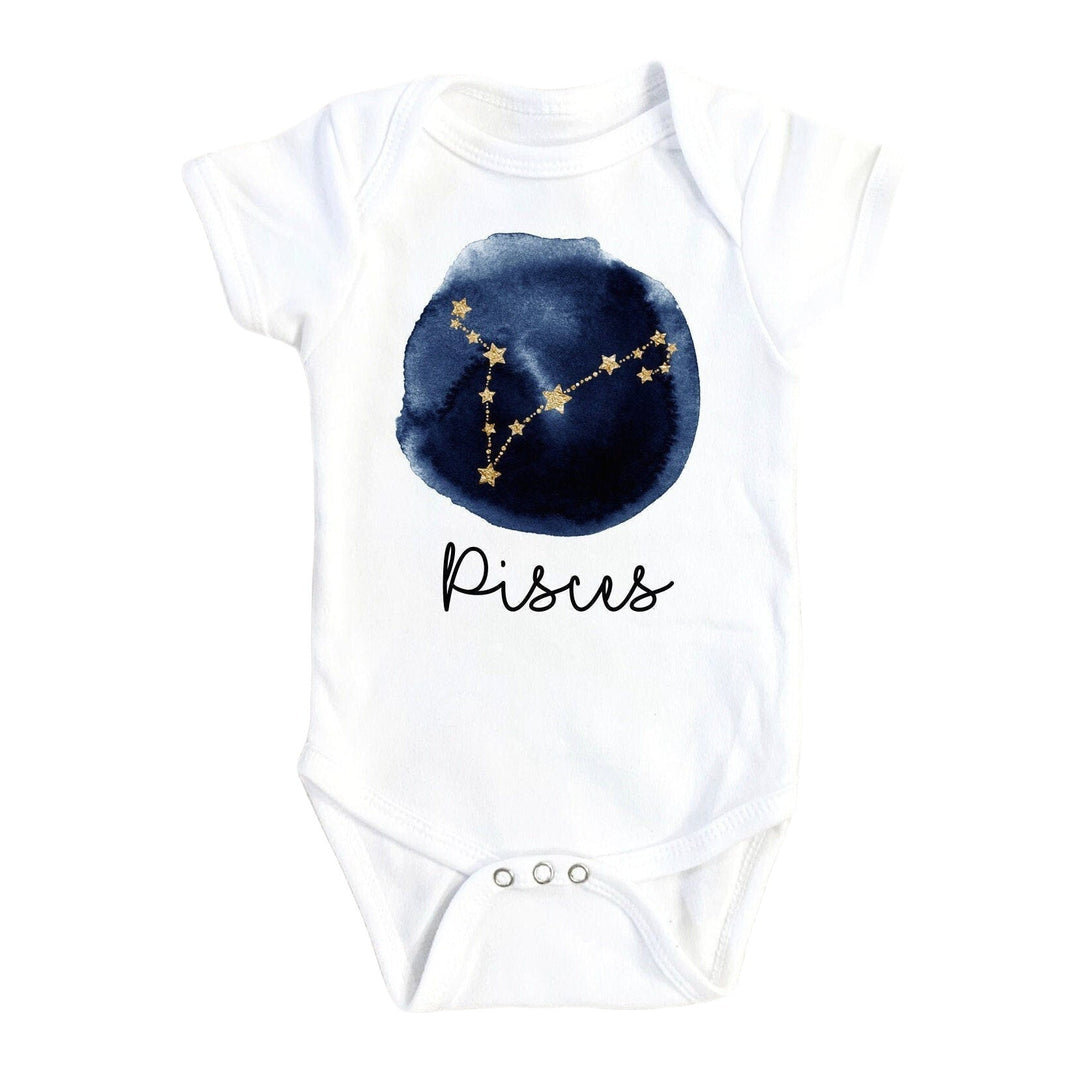 Pisces Zodiac - Baby Boy Girl Clothes Infant Bodysuit Funny Cute Newborn Onesie