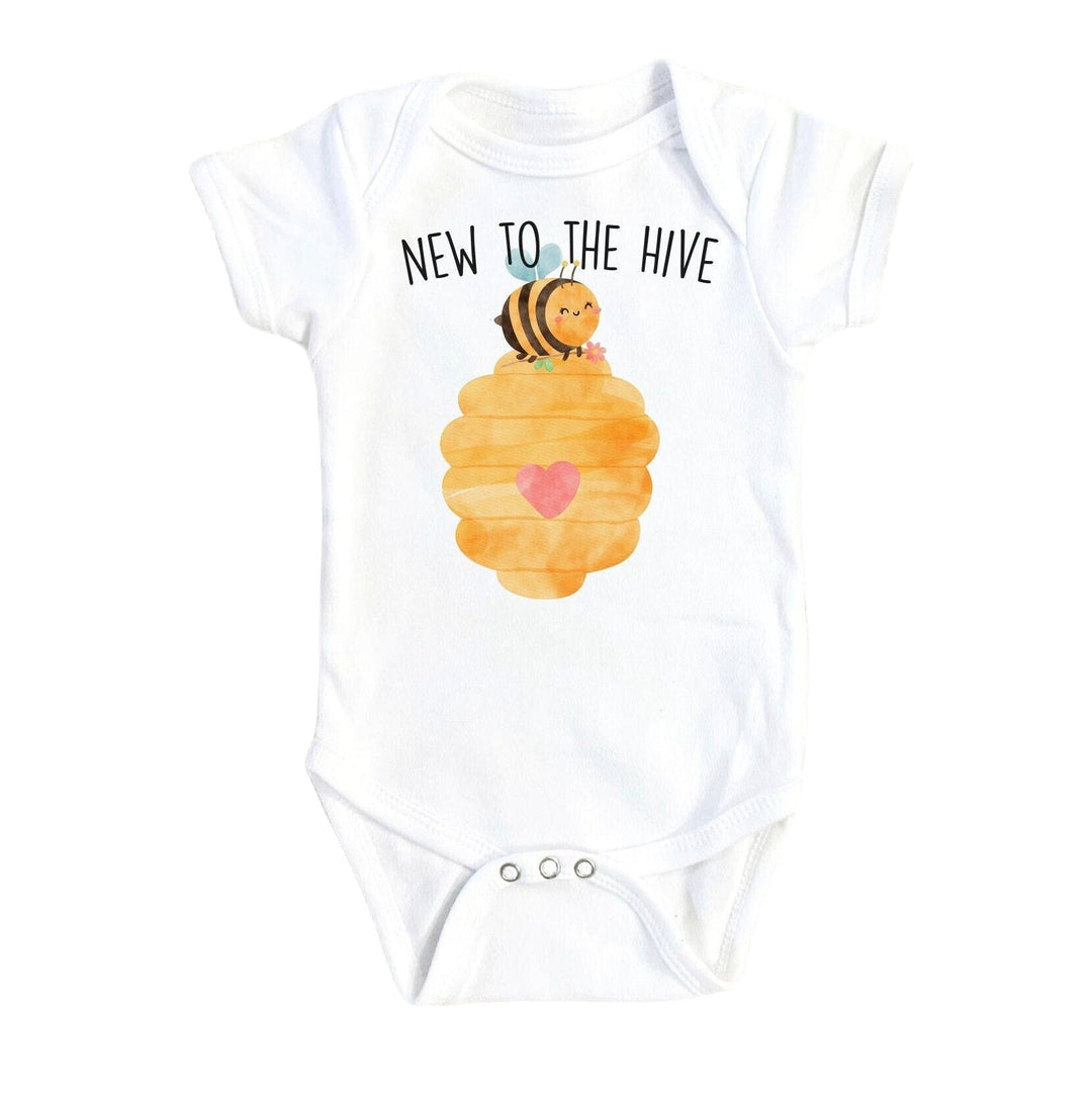 Bee New Hive - Baby Boy Girl Clothes Infant Bodysuit Funny Cute Newborn Onesie