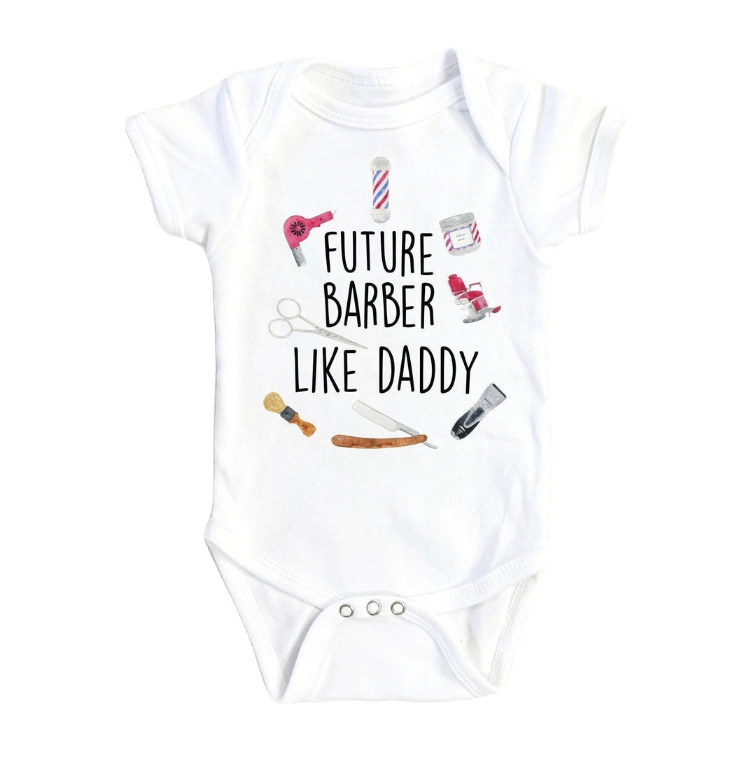 Barber Future - Baby Boy Girl Clothes Infant Bodysuit Funny Cute Newborn Onesie