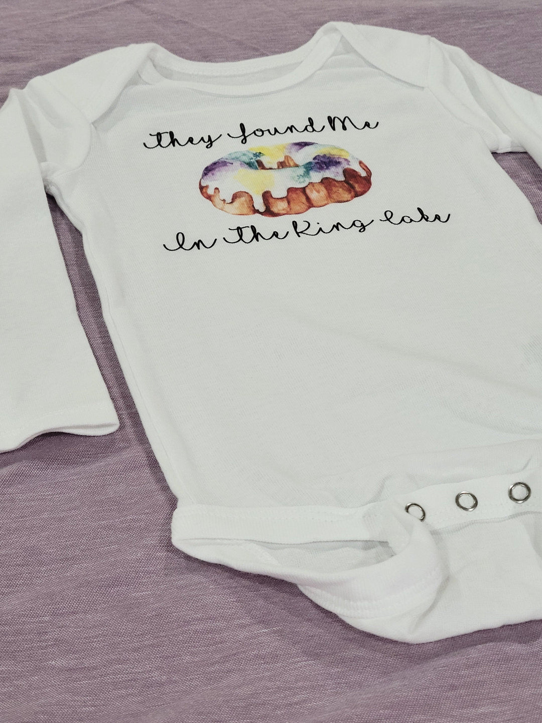 Mardi Gras - Baby Boy Girl Clothes Infant Bodysuit Funny Cute Newborn 1D Onesie