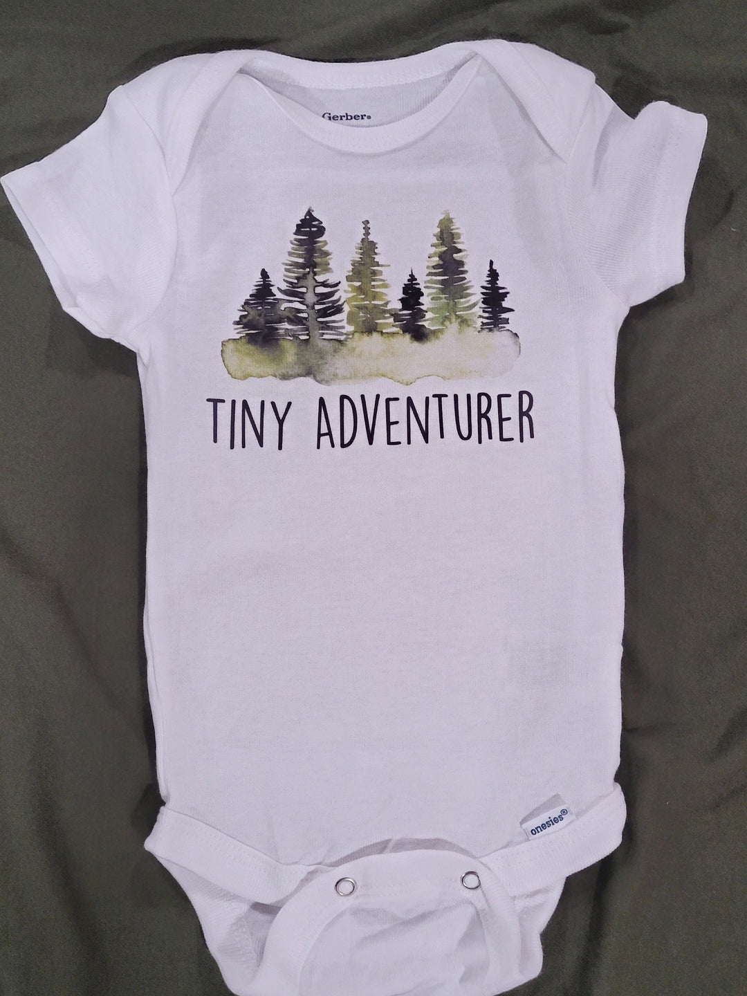 Tiny Adventurer - Baby Boy Girl Clothes Infant Bodysuit Funny Cute Newborn Onesie