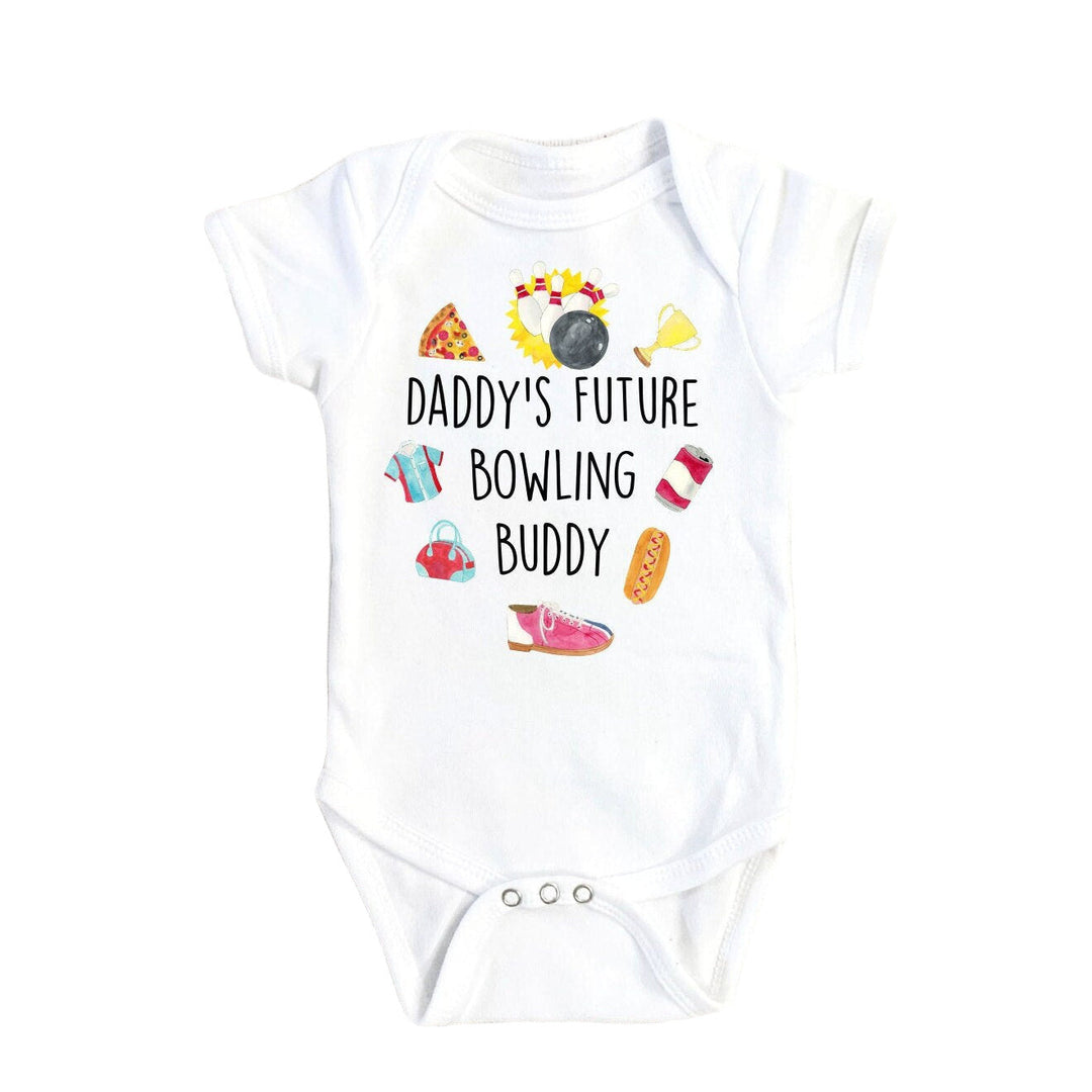 Bowling Icons - Baby Boy Girl Clothes Infant Bodysuit Funny Cute Newborn Onesie