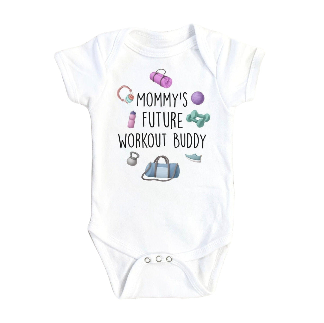 Gym Workout - Baby Boy Girl Clothes Infant Bodysuit Funny Cute Newborn Onesie