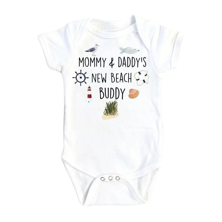 Beach Buddy Icons - Baby Boy Girl Clothes Infant Bodysuit Funny Cute Newborn Onesie