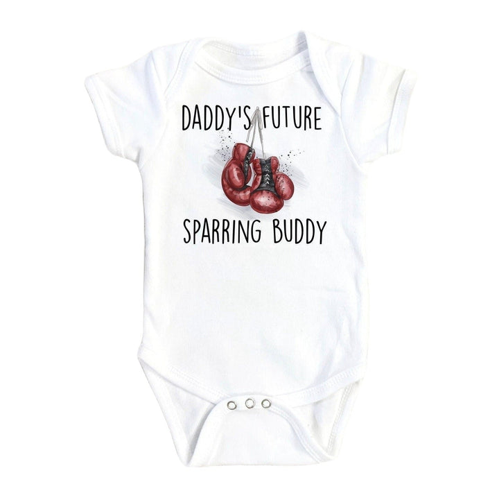 Boxing Sparring 3 - Baby Boy Girl Clothes Infant Bodysuit Funny Cute Newborn Onesie