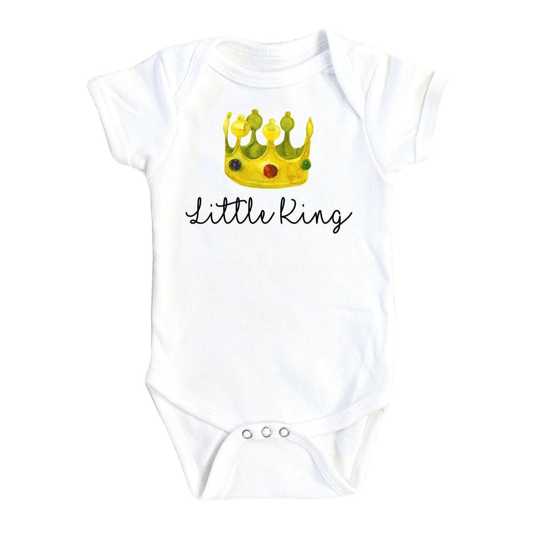 Little King - Baby Boy Girl Clothes Infant Bodysuit Funny Cute Newborn Onesie