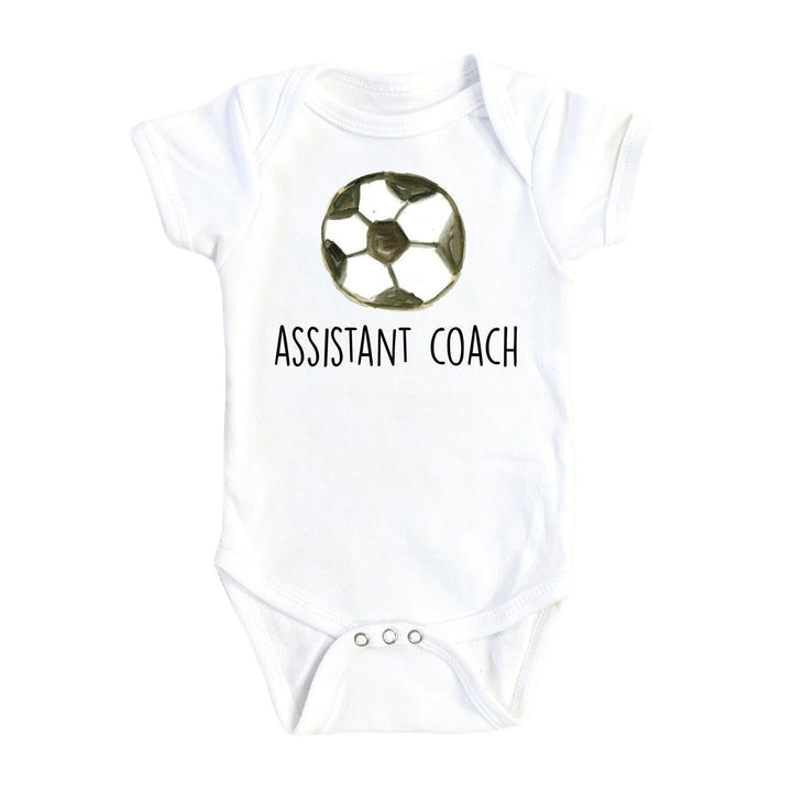 Soccer Coach - Baby Boy Girl Clothes Infant Bodysuit Funny Cute Newborn Onesie