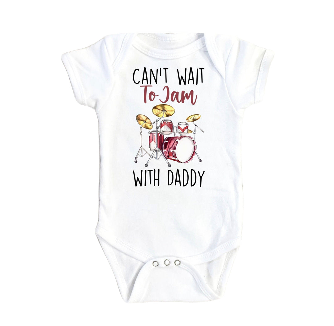 Drummer Jam - Baby Boy Girl Clothes Infant Bodysuit Funny Cute Newborn Onesie