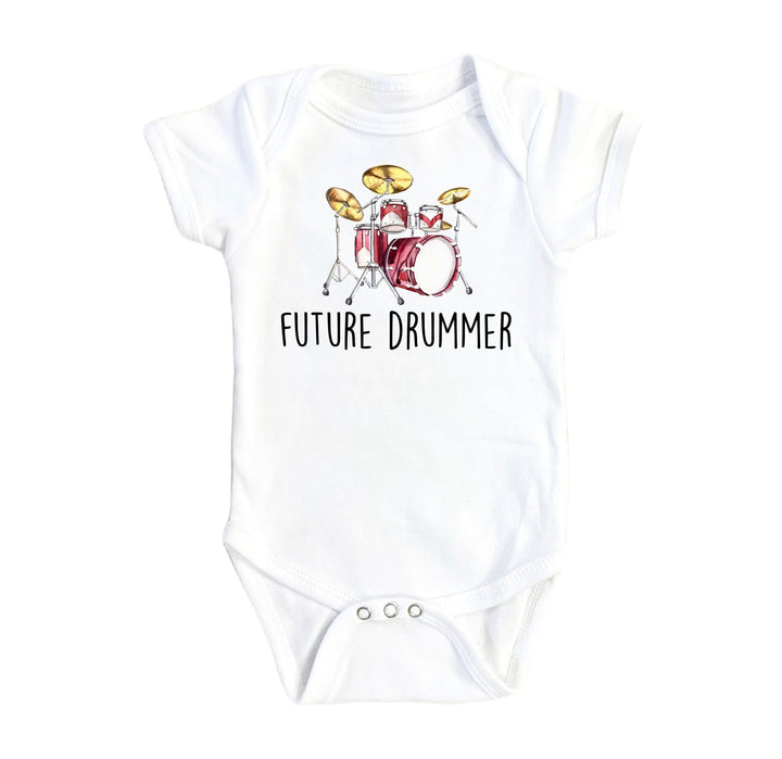 Drummer Future - Baby Boy Girl Clothes Infant Bodysuit Funny Cute Newborn Onesie