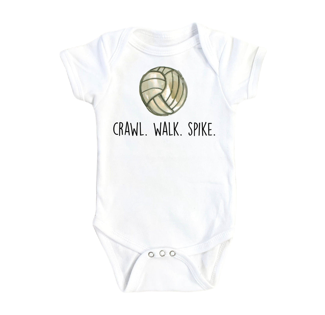 Volleyball - Baby Boy Girl Clothes Infant Bodysuit Funny Cute Newborn 1D Onesie