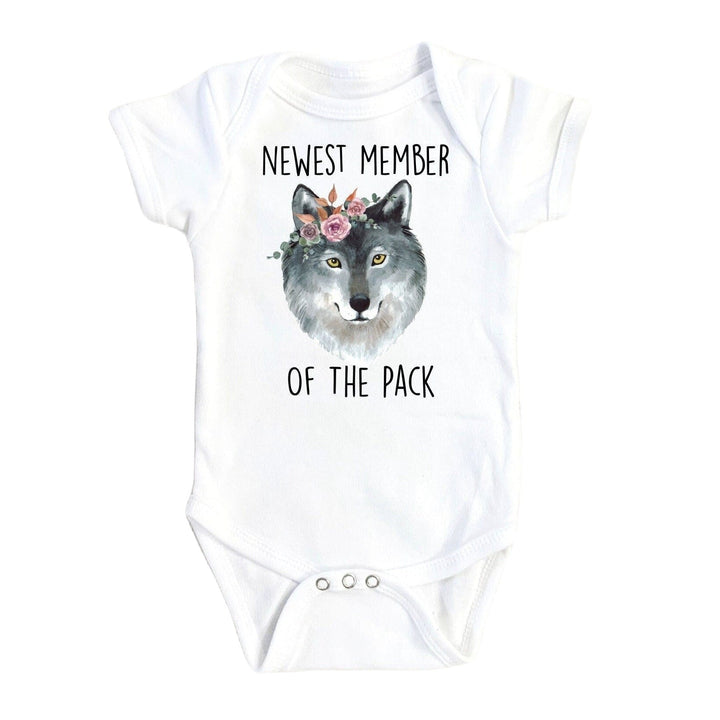 Wolf Pack - Baby Boy Girl Clothes Infant Bodysuit Funny Cute Newborn 1A Onesie