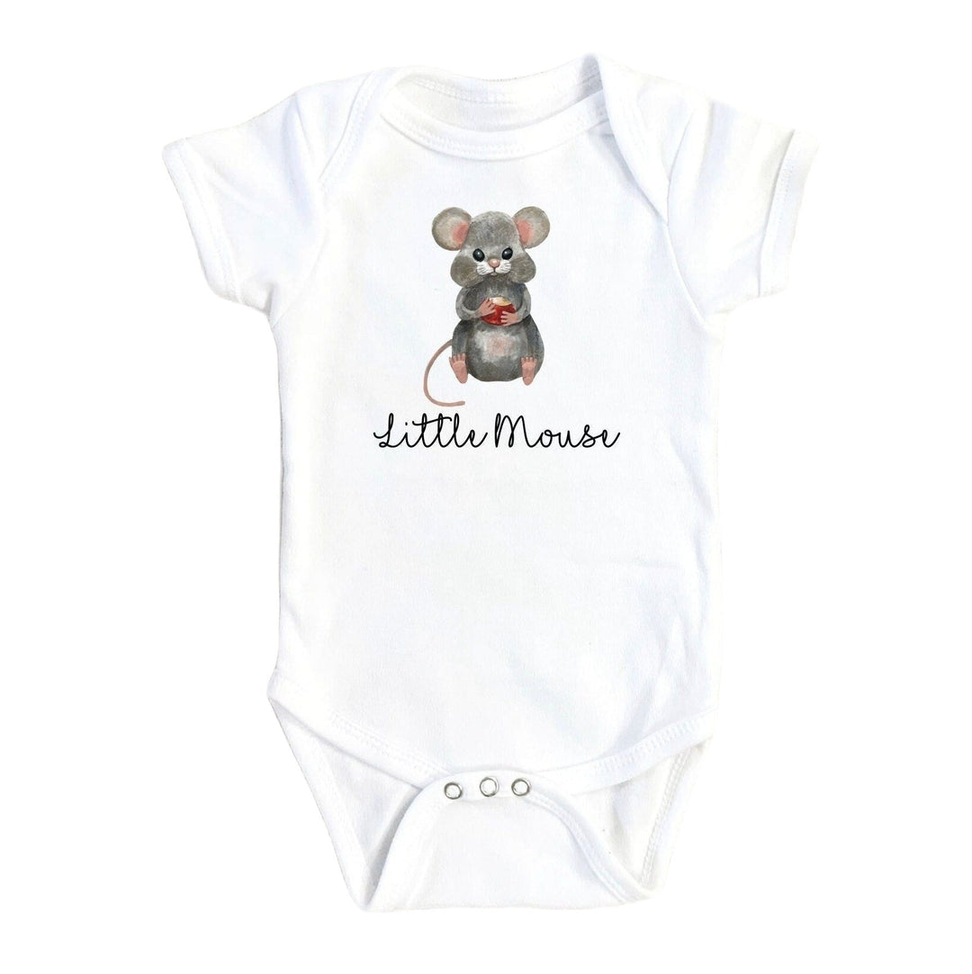 Little Mouse - Baby Boy Girl Clothes Infant Bodysuit Funny Cute Newborn Onesie