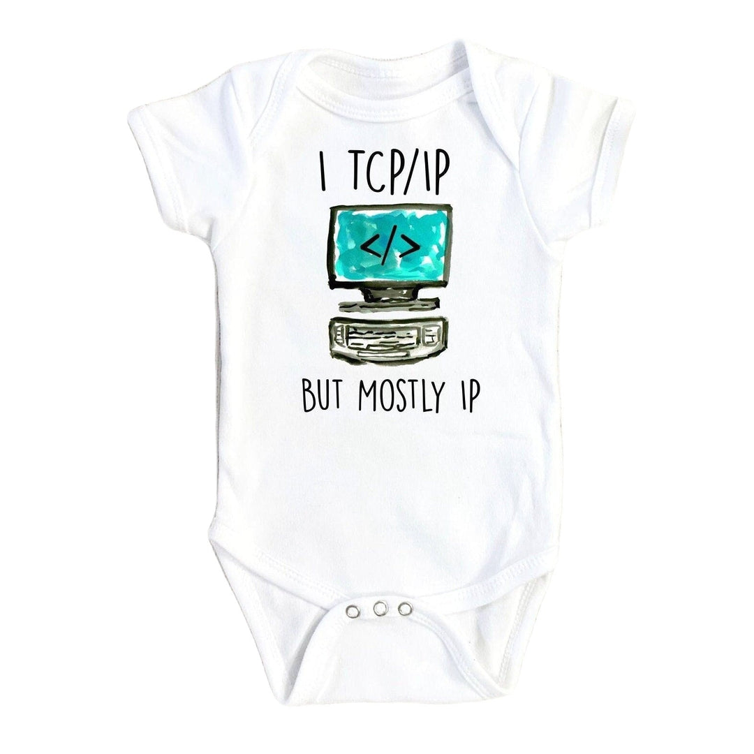 Programmer Tcip - Baby Boy Girl Clothes Infant Bodysuit Funny Cute Newborn Onesie