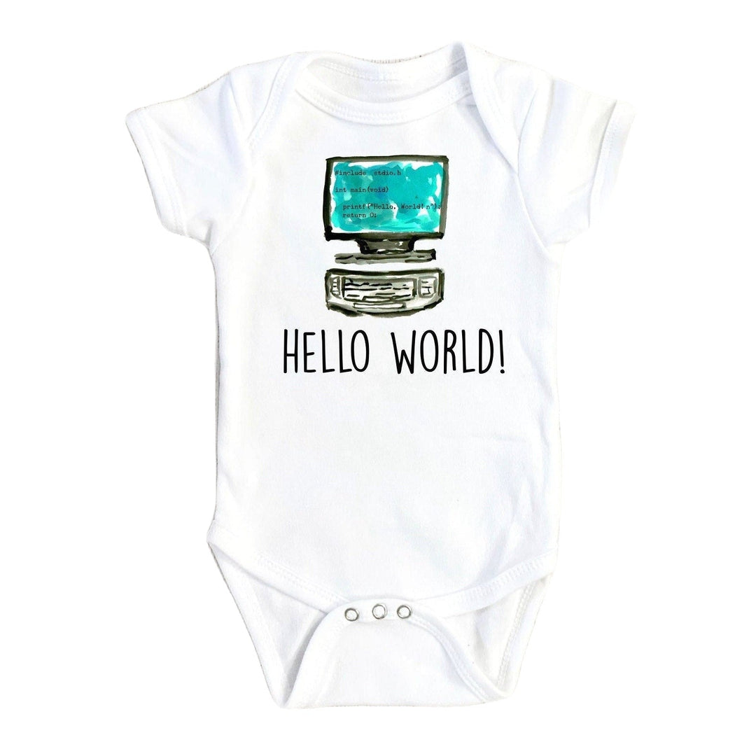 Computer - Baby Boy Girl Clothes Infant Bodysuit Funny Cute Newborn Onesie