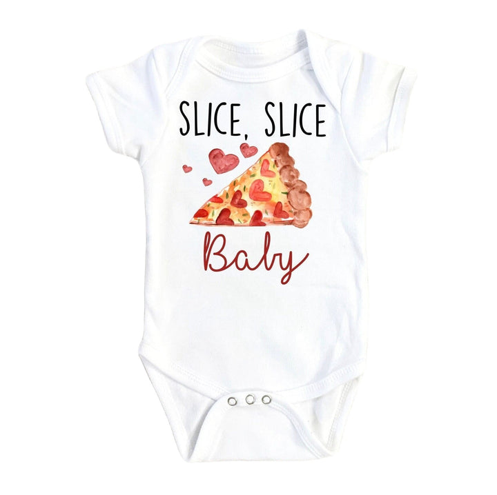 Pizza Slice - Baby Boy Girl Clothes Infant Bodysuit Funny Cute Newborn Onesie