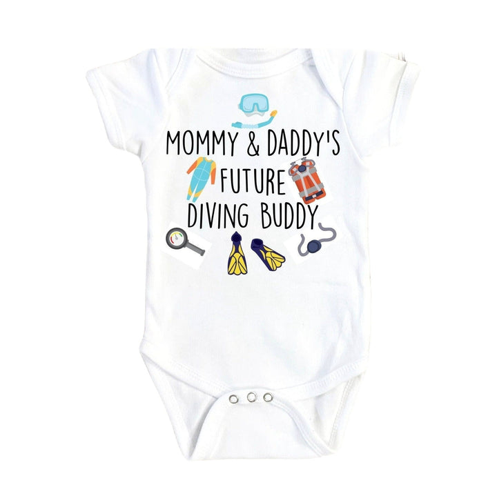 Diving Icons - Baby Boy Girl Clothes Infant Bodysuit Funny Cute Newborn Onesie