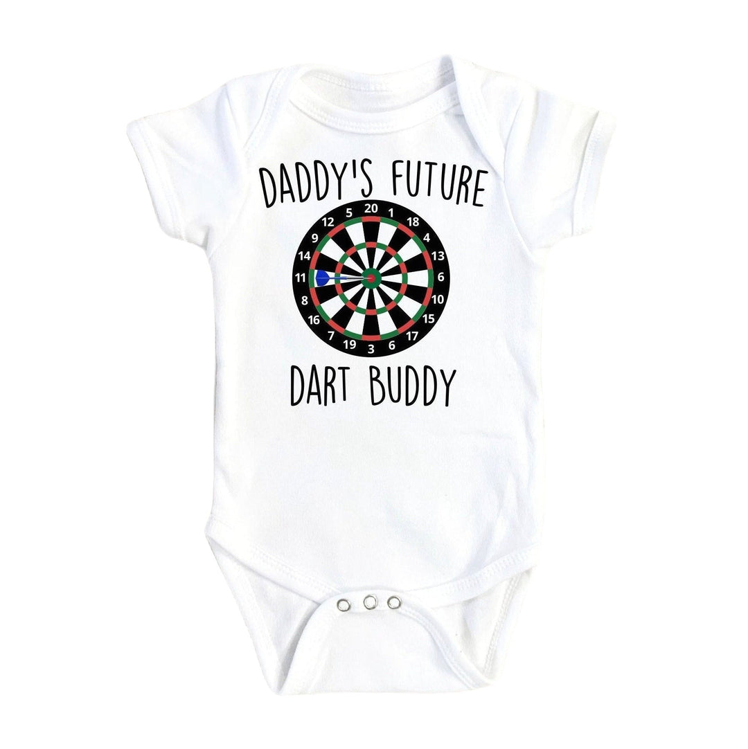 Darts Buddy - Baby Boy Girl Clothes Infant Bodysuit Funny Cute Newborn Onesie