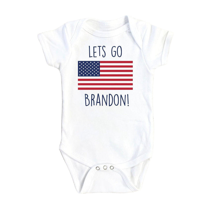 Let’s Go Brandon - Baby Boy Girl Clothes Infant Bodysuit Funny Cute Newborn 1A Onesie