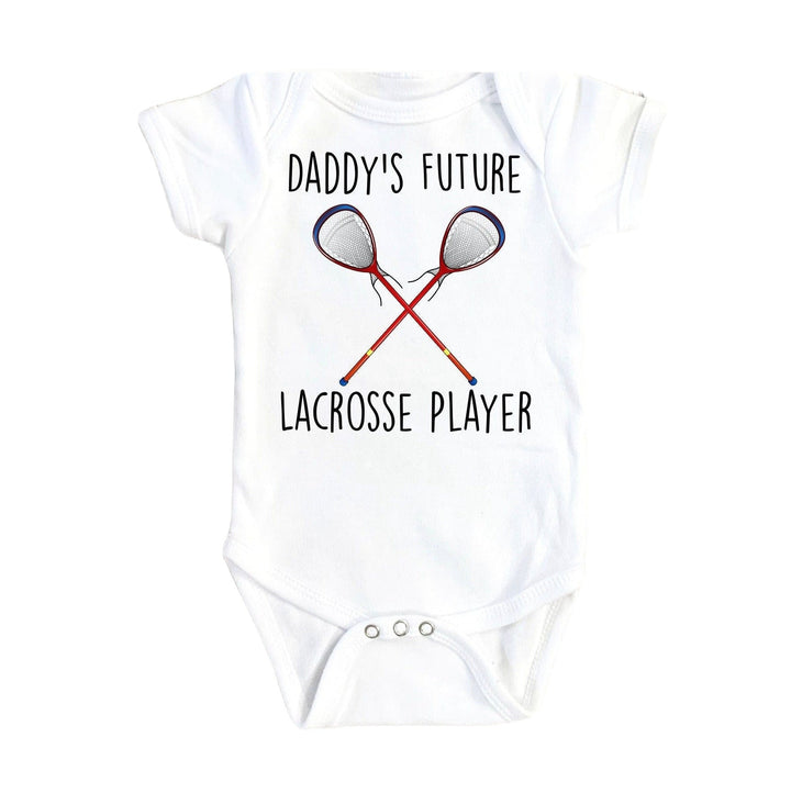 Lacrosse Buddy - Baby Boy Girl Clothes Infant Bodysuit Funny Cute Newborn Onesie