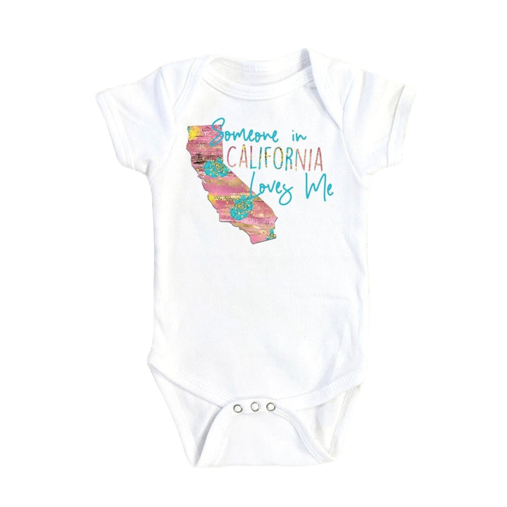 California Loves Me - Baby Boy Girl Clothes Infant Bodysuit Funny Cute Newborn Onesie