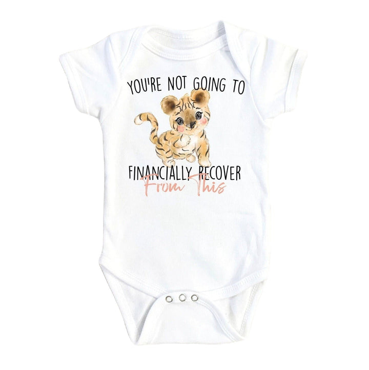 Tiger Finance - Baby Boy Girl Clothes Infant Bodysuit Funny Cute Newborn Onesie