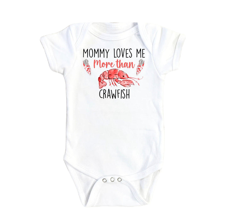 Crawfish Mommy - Baby Boy Girl Clothes Infant Bodysuit Funny Cute Newborn Onesie