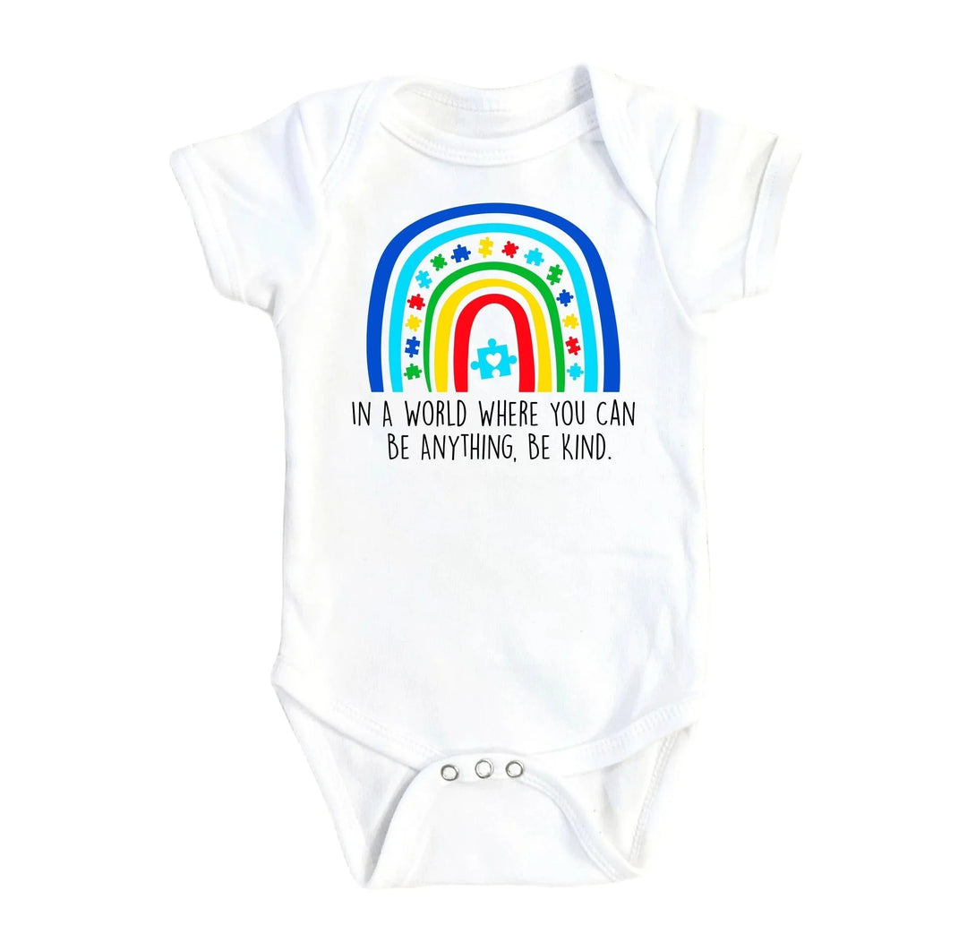 Autism Be Kind - Baby Boy Girl Clothes Infant Bodysuit Funny Cute Newborn Onesie