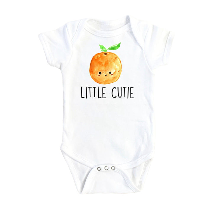 Orange Cutie - Baby Boy Girl Clothes Infant Bodysuit Funny Cute Newborn Onesie