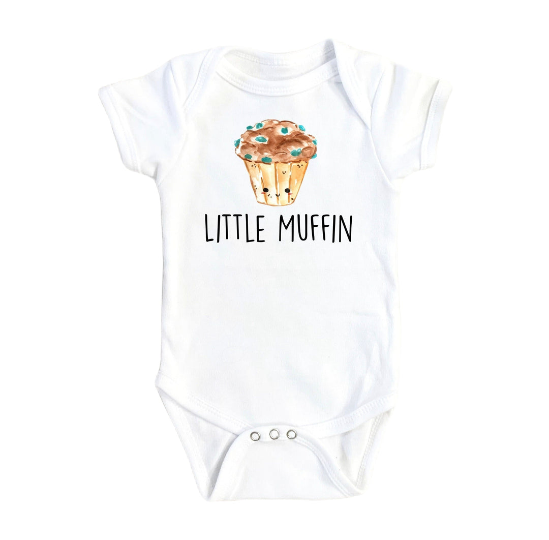 Little Muffin Blue - Baby Boy Girl Clothes Infant Bodysuit Funny Cute Newborn Onesie