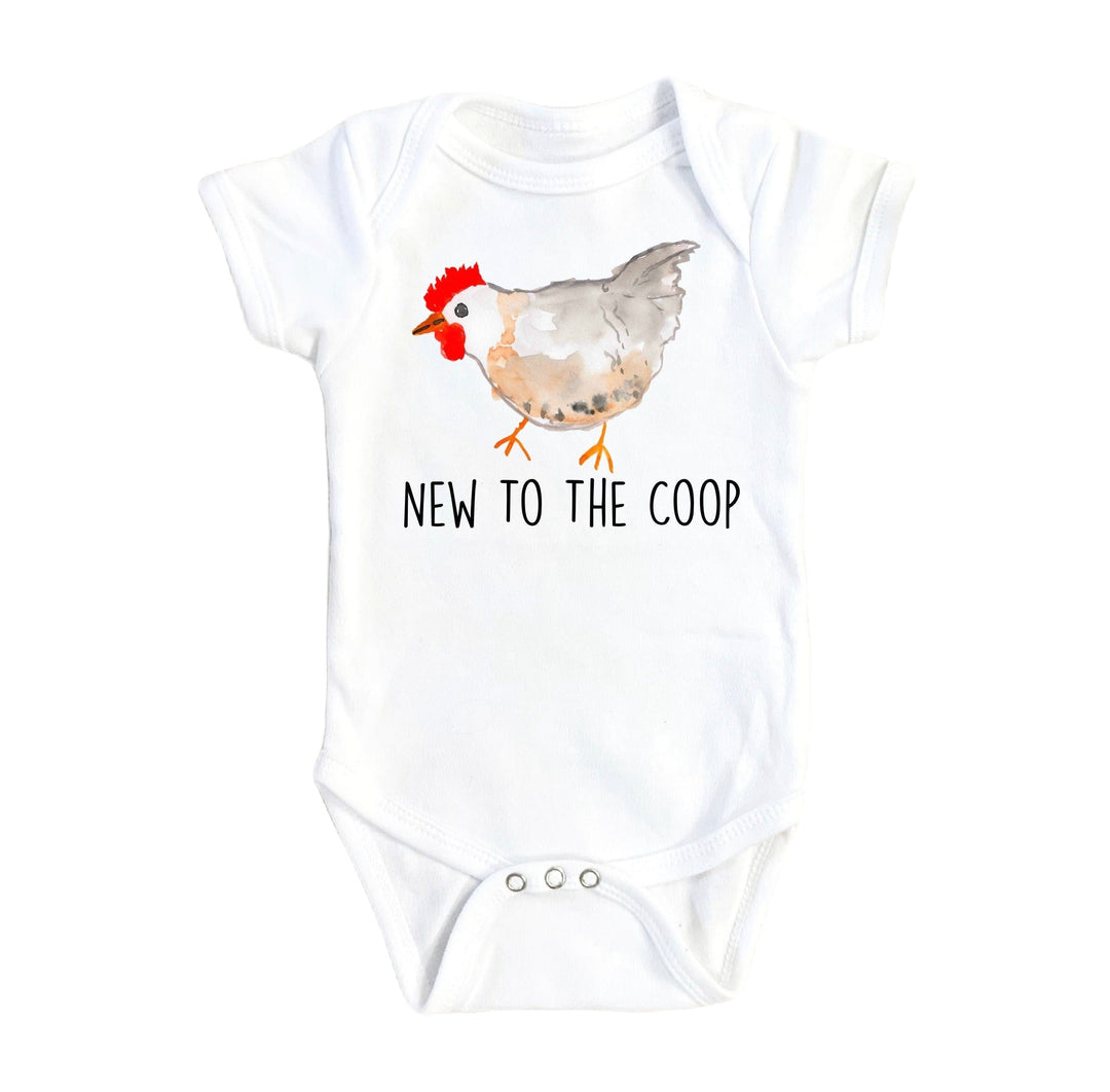 Chicken Coop - Baby Boy Girl Clothes Infant Bodysuit Funny Cute Newborn Onesie