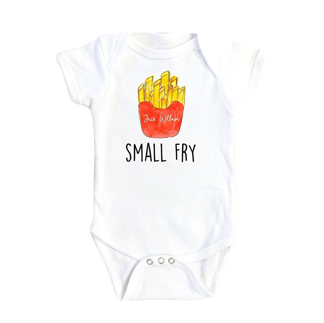 Small French Fry - Baby Boy Girl Clothes Infant Bodysuit Funny Cute Newborn Onesie