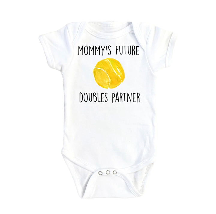 Tennis Mommy - Baby Boy Girl Clothes Infant Bodysuit Funny Cute Newborn Onesie