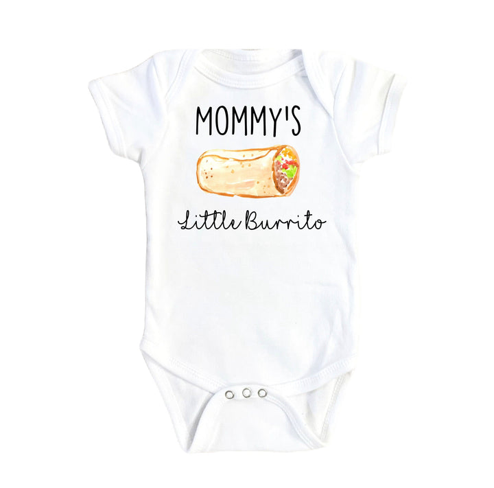 Burrito Mommy - Baby Boy Girl Clothes Infant Bodysuit Funny Cute Newborn Onesie