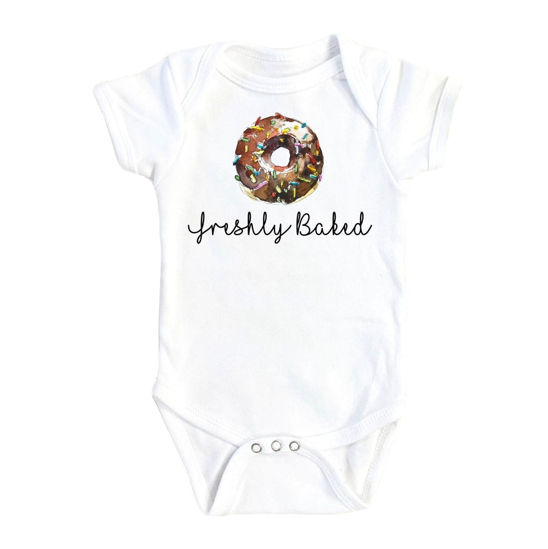 Freshly Baked Brown - Baby Boy Girl Clothes Infant Bodysuit Funny Cute Newborn Onesie