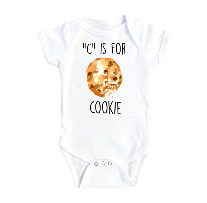 Cookie C - Baby Boy Girl Clothes Infant Bodysuit Funny Cute Newborn Onesie