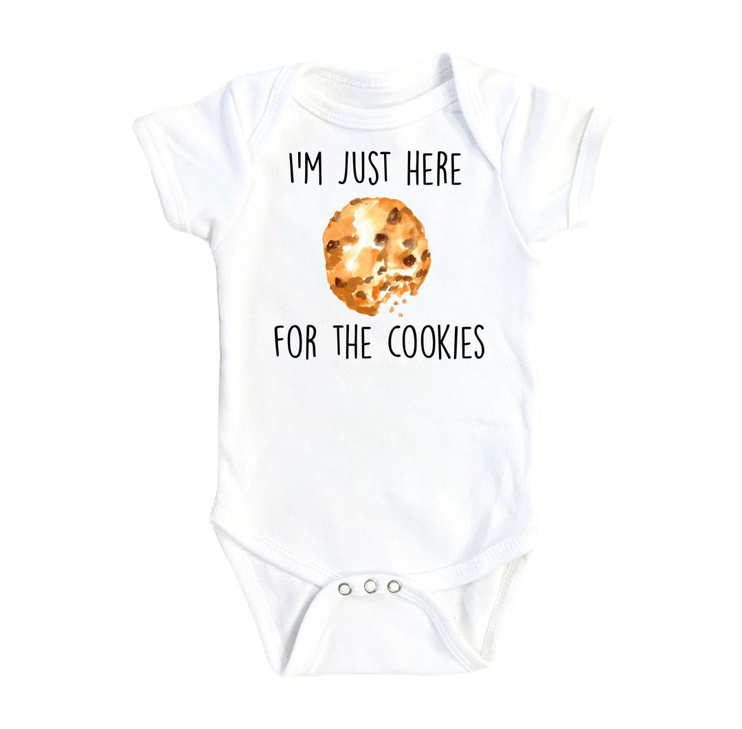 Cookies Here - Baby Boy Girl Clothes Infant Bodysuit Funny Cute Newborn Onesie