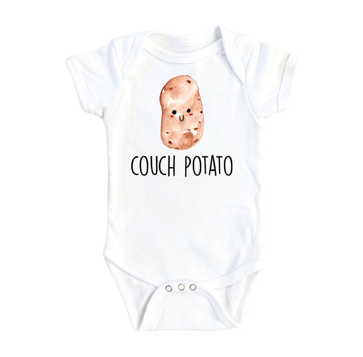 Potato Couch - Baby Boy Girl Clothes Infant Bodysuit Funny Cute Newborn Onesie