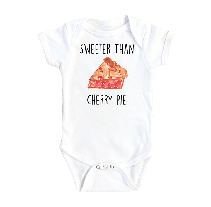 Pie Cutie - Baby Boy Girl Clothes Infant Bodysuit Funny Cute Newborn 1D Onesie