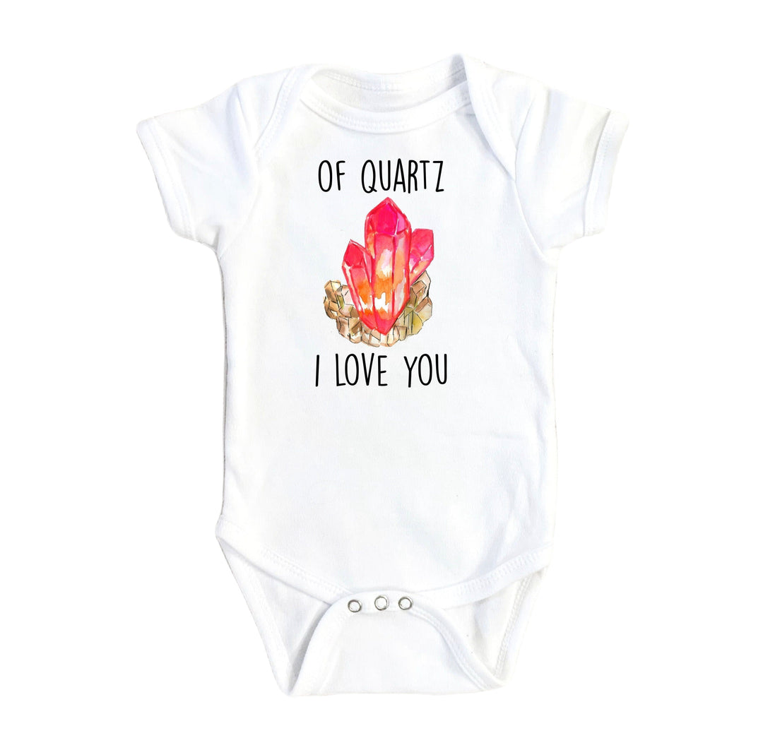 Quartz Red - Baby Boy Girl Clothes Infant Bodysuit Funny Cute Newborn Onesie