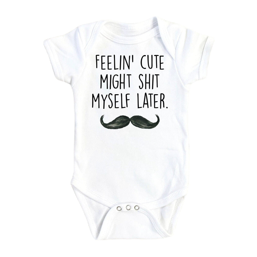 Poop Myself - Baby Boy Girl Clothes Infant Bodysuit Funny Cute Newborn Onesie