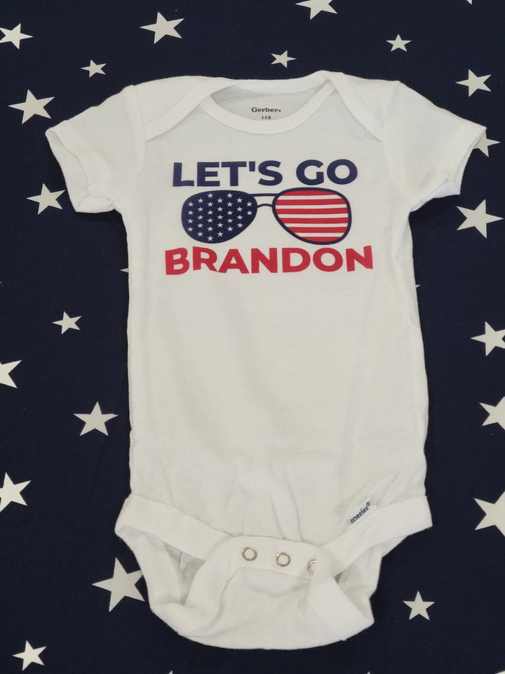 Let’s Go Brandon - Baby Boy Girl Clothes Infant Bodysuit Funny Cute Newborn 1D Onesie