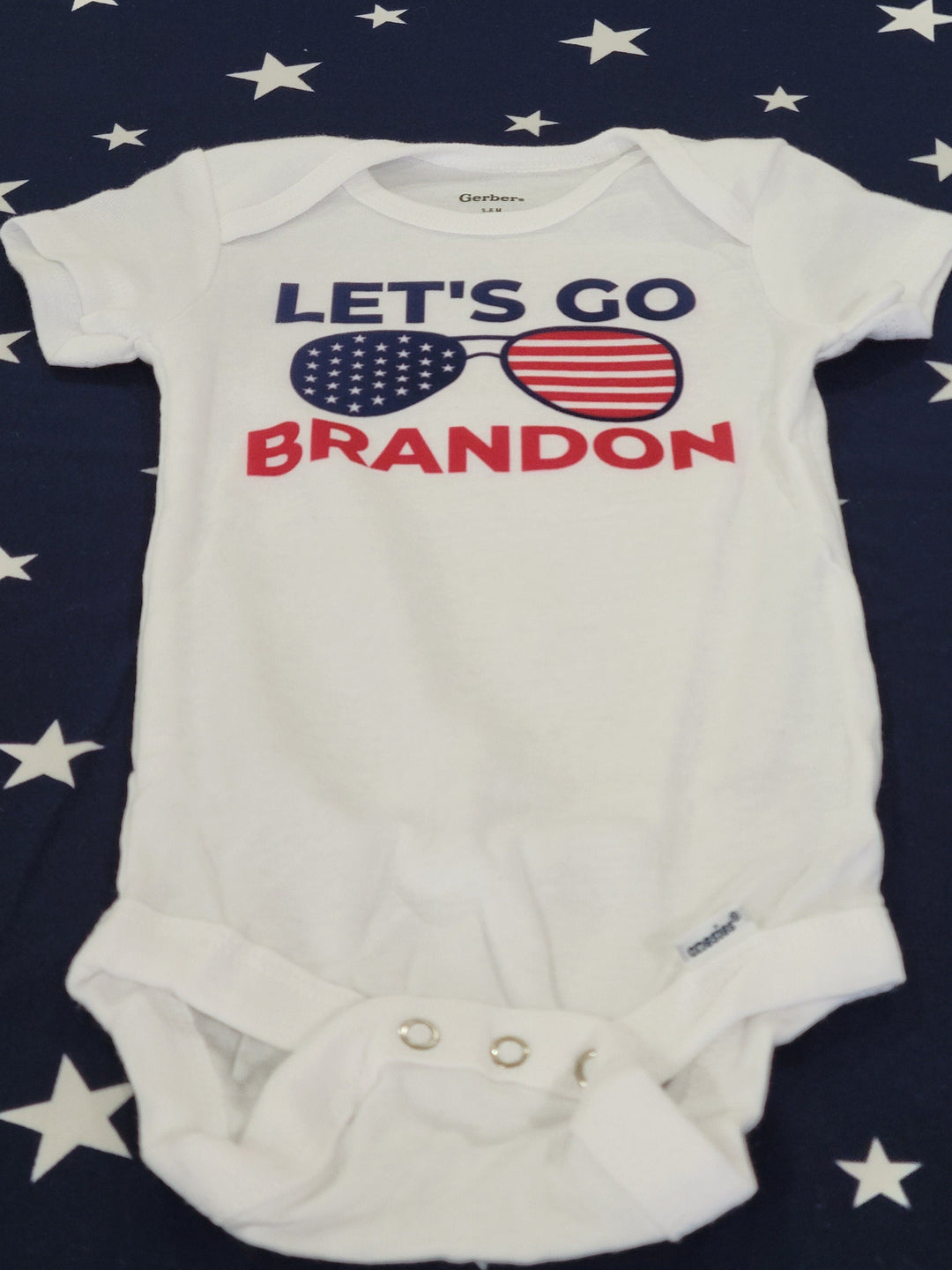 Let’s Go Brandon - Baby Boy Girl Clothes Infant Bodysuit Funny Cute Newborn 1D Onesie