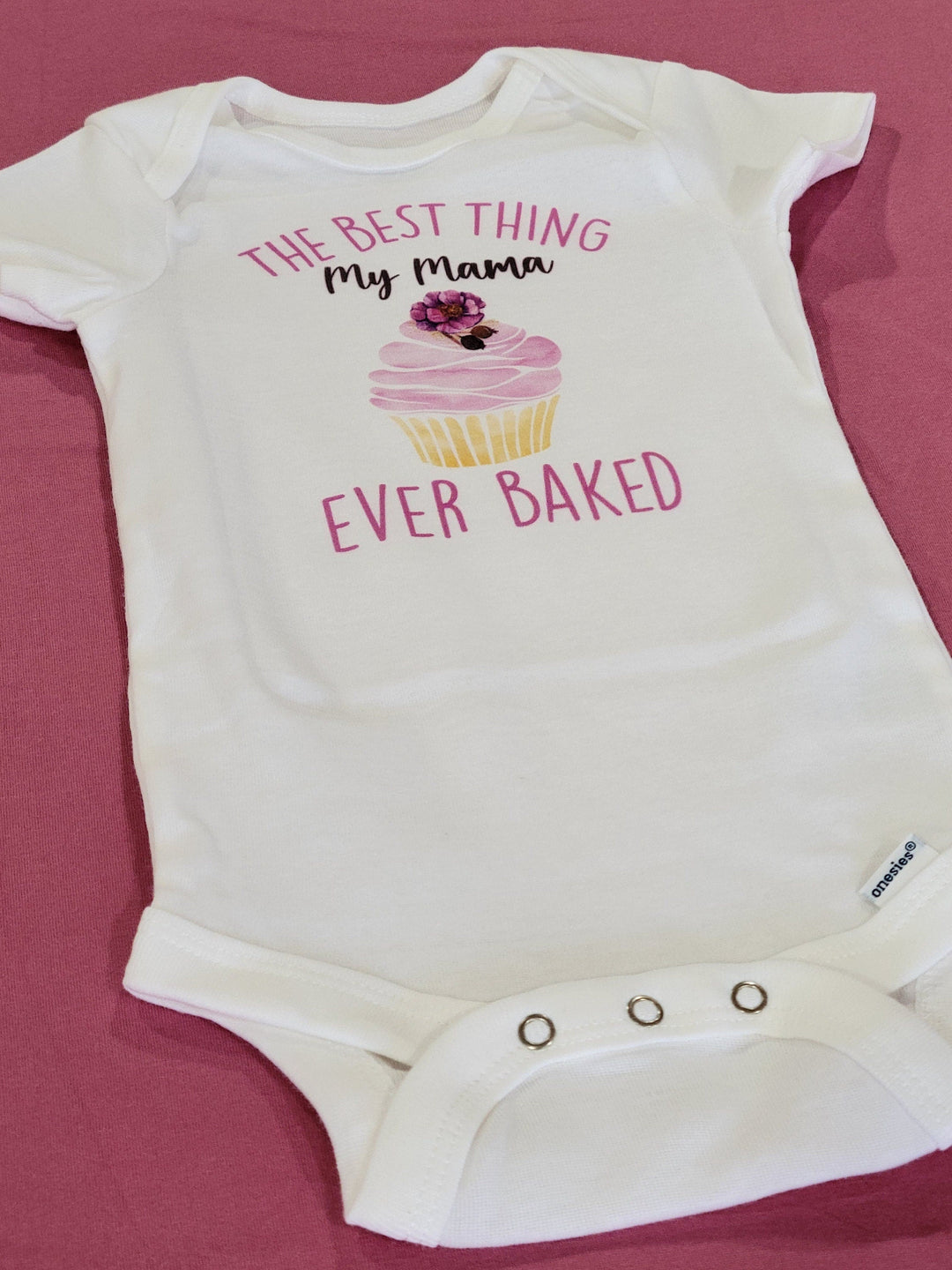 Baking Purple - Baby Boy Girl Clothes Infant Bodysuit Funny Cute Newborn Onesie