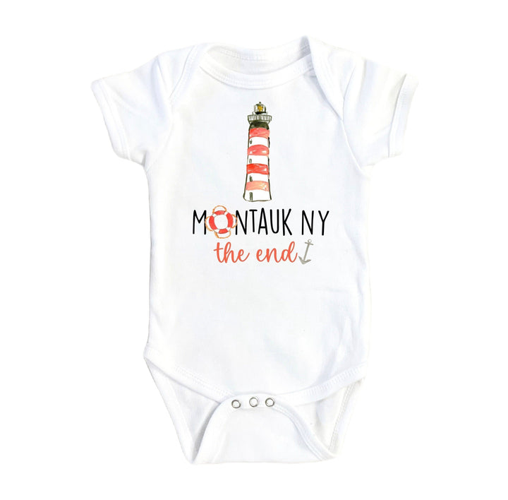 Montauk - Baby Boy Girl Clothes Infant Bodysuit Funny Cute Newborn Onesie