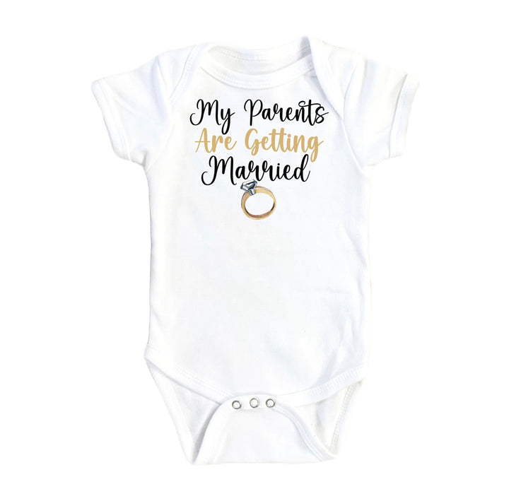 Getting Married - Baby Boy Girl Clothes Infant Bodysuit Funny Cute Newborn Onesie